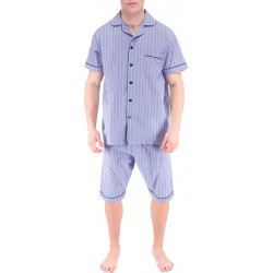 Vaaleansininen miesten pyjaman